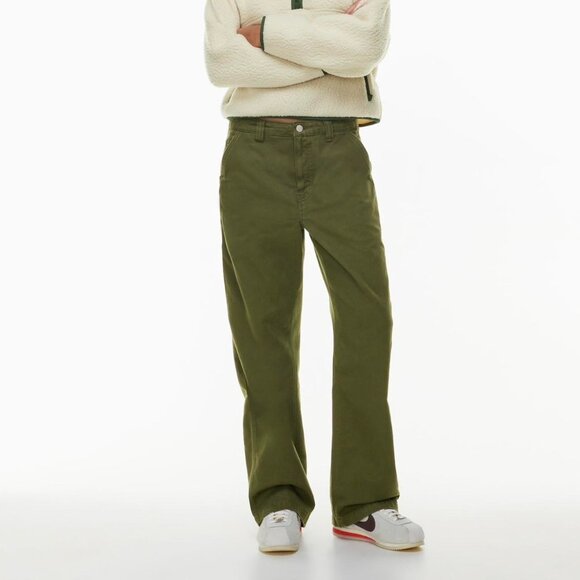 Aritzia Pants - Aritzia tna greenwich pant cargo wide leg pants size 00